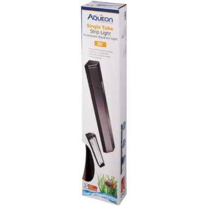 Aqueon Fluorescent Strip Light Black - 30