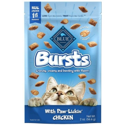 Blue Buffalo Bursts Cat Treats Paw-Lickin' Chicken - 2 oz