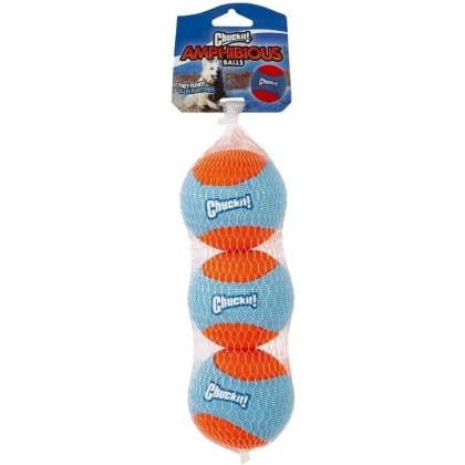 Chuckit Amphibious Fetch Ball - 3 count