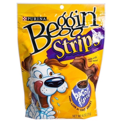 Purina Beggin' Strips - Bacon Flavor - 6 oz