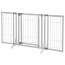 Richel Premium Plus Freestanding Pet Gate - Origami White