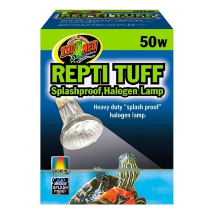 Zoo Med Turtle Tuff Splashproof Halogen Lamp - 50 Watts